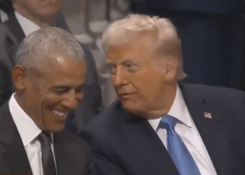 Trump and Obama Share Rare Friendly Exchange at President Carter’s Funeral